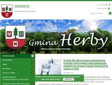 Tablet Screenshot of herby.pl